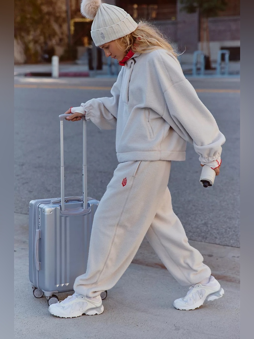Free People Role Call Fleece Joggers